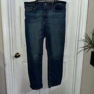 George Men's Dark Blue Straight Jeans